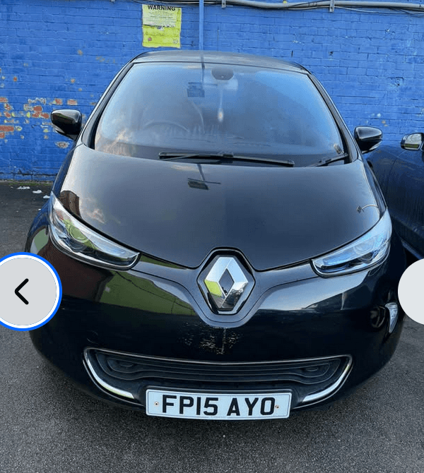 2015 RENAULT ZOE